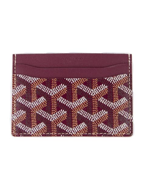 goyard card holder price 2023|goyard price list 2023.